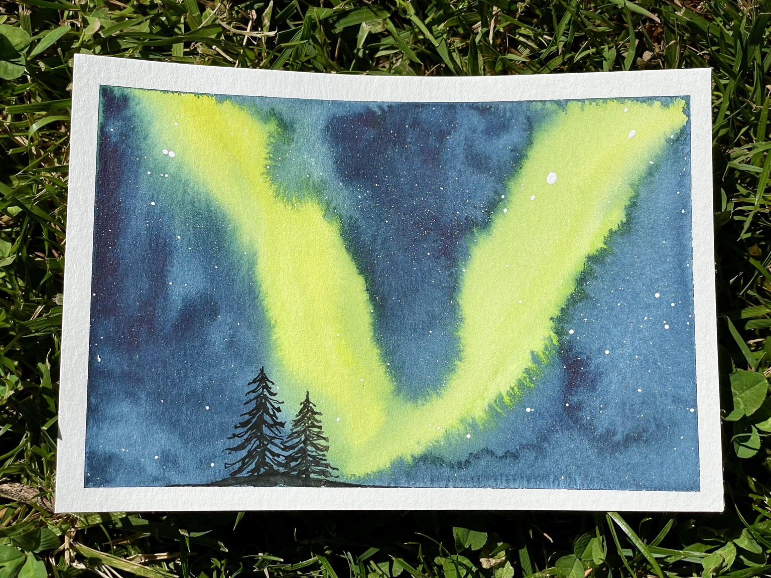 Watercolor Essentials / Galaxy - image 1 - student project