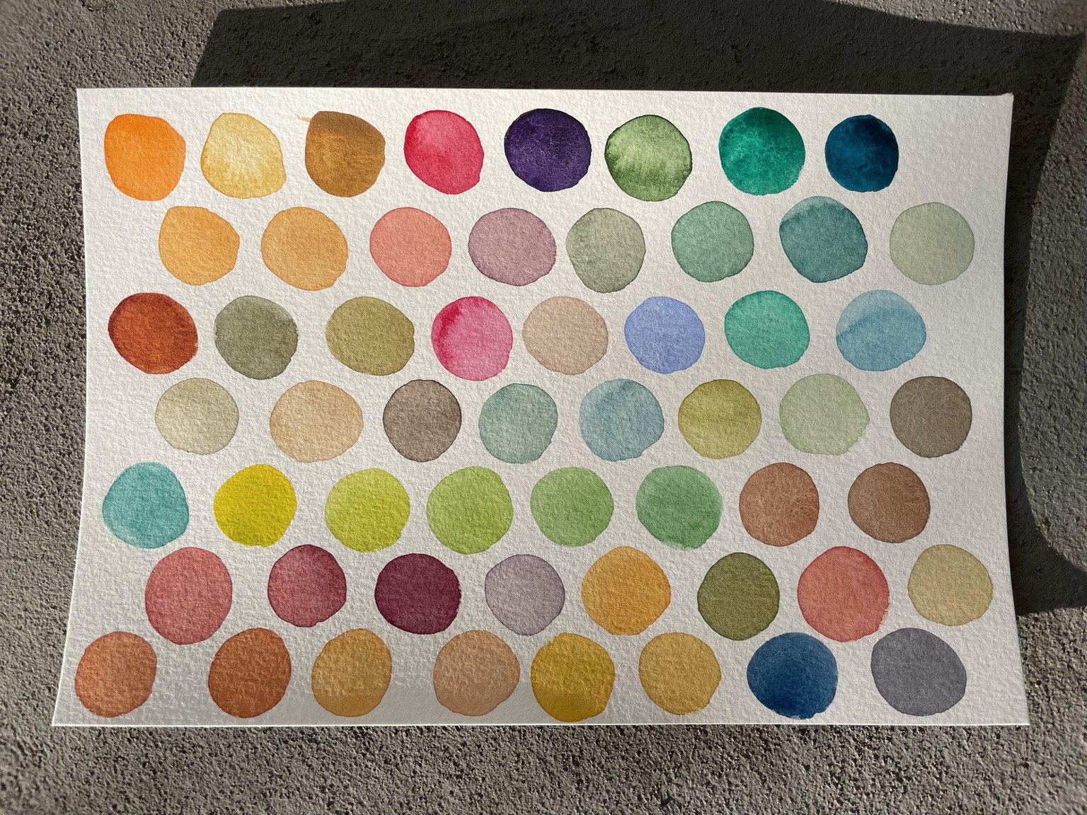 Color Confidence: Mixing Watercolors - image 3 - student project