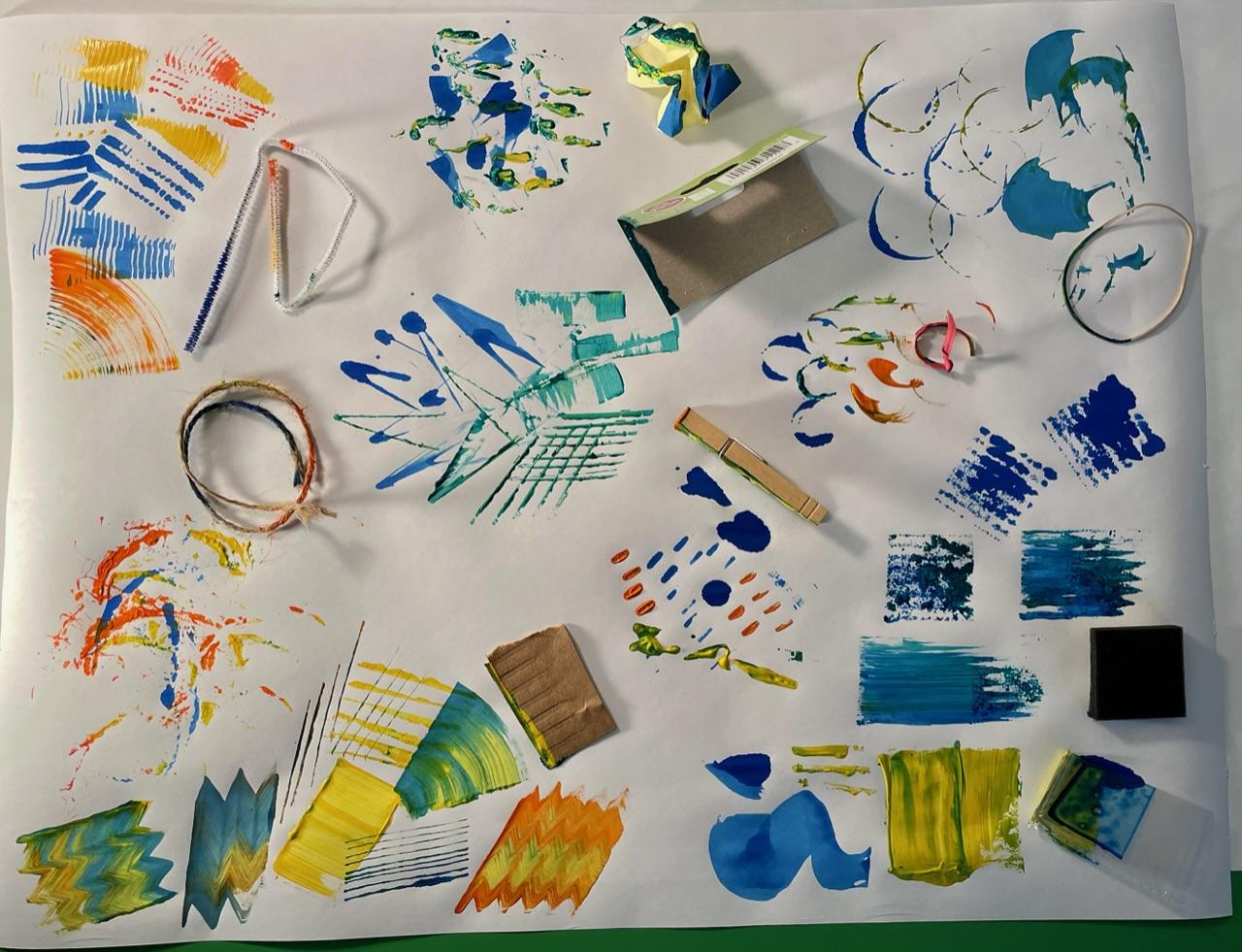 Unconventional Mark Making - image 1 - student project