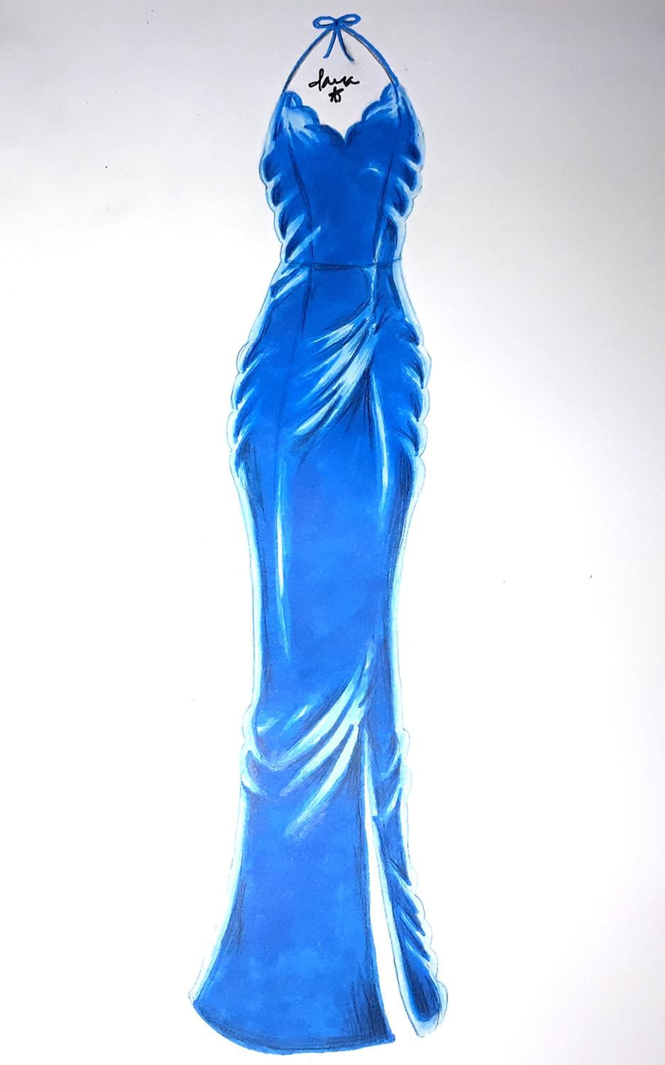Velvet Dress - image 1 - student project