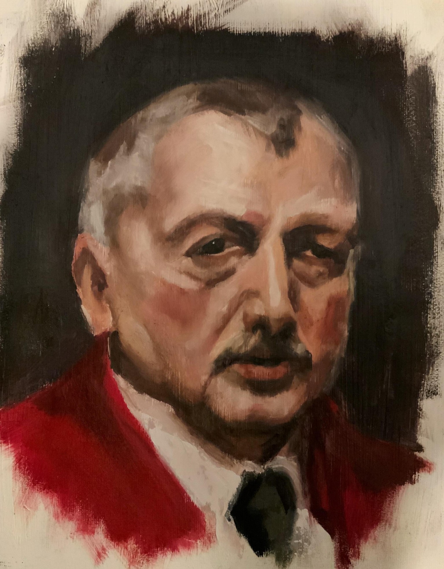 Zorn portrait using the zorn pallet - image 1 - student project