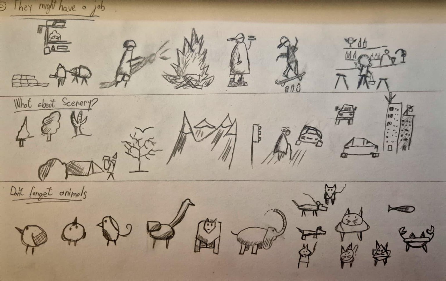 Intro to doodling - image 2 - student project