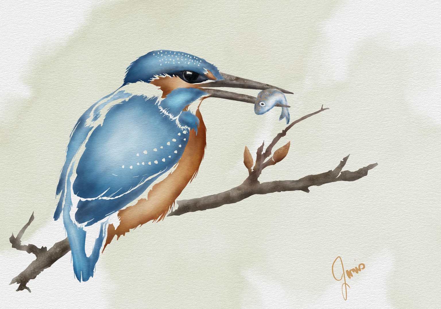 Watercolor Masterclass - image 3 - student project