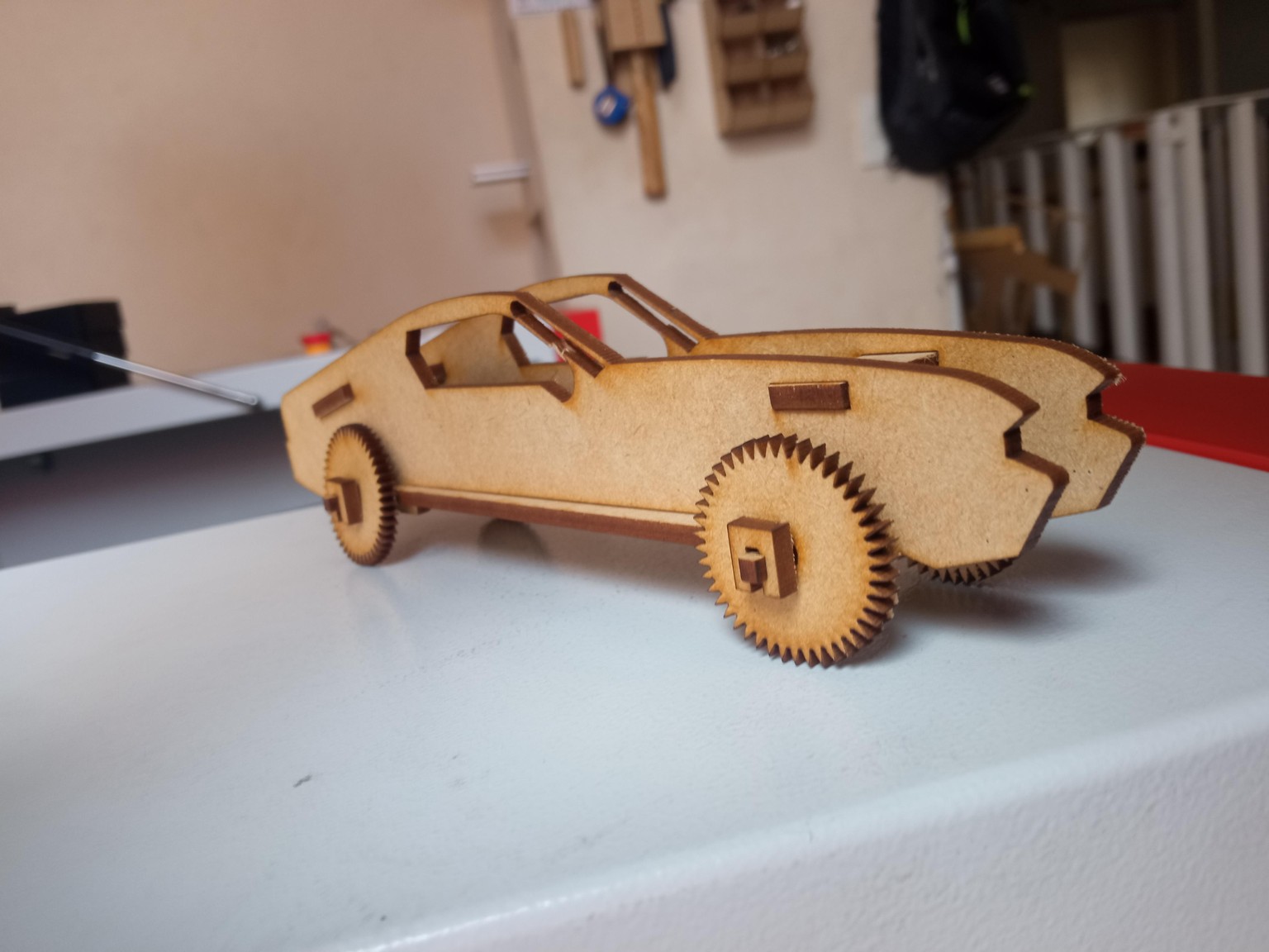 CAR / PHONE STAND / OCTAHEDRON / LAMP - image 1 - student project