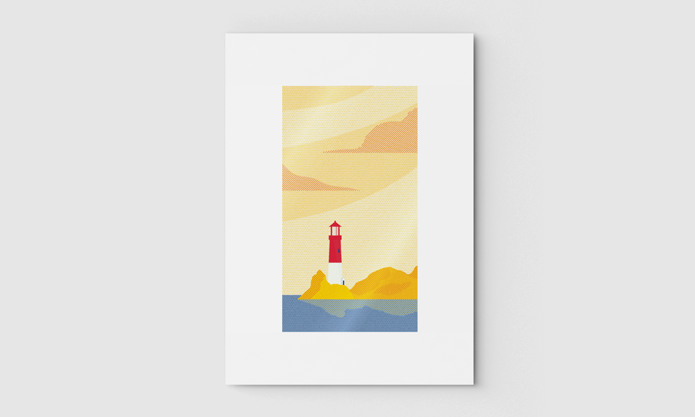 Lighthouse Poster - image 4 - student project