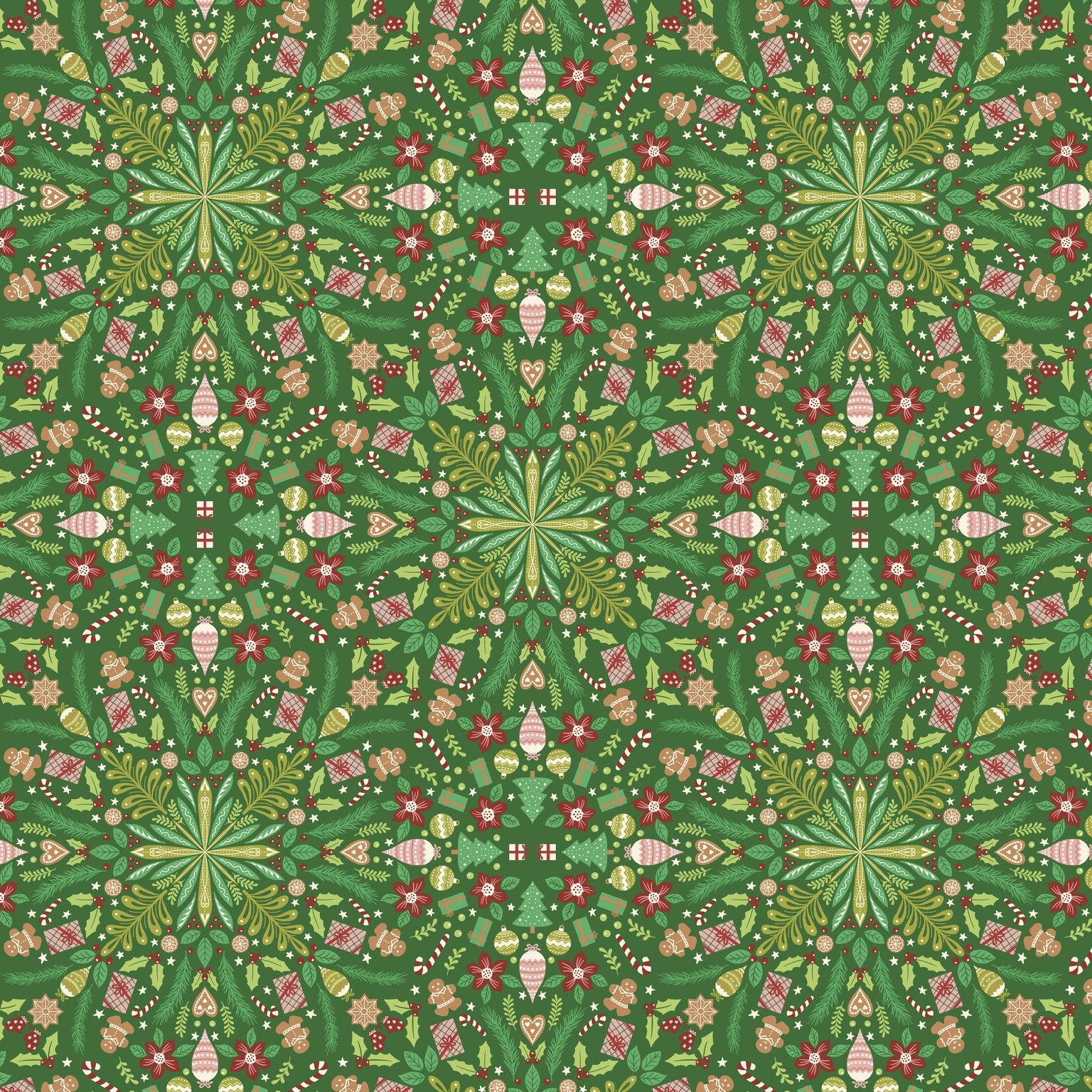 Christmas wrapping paper - image 1 - student project