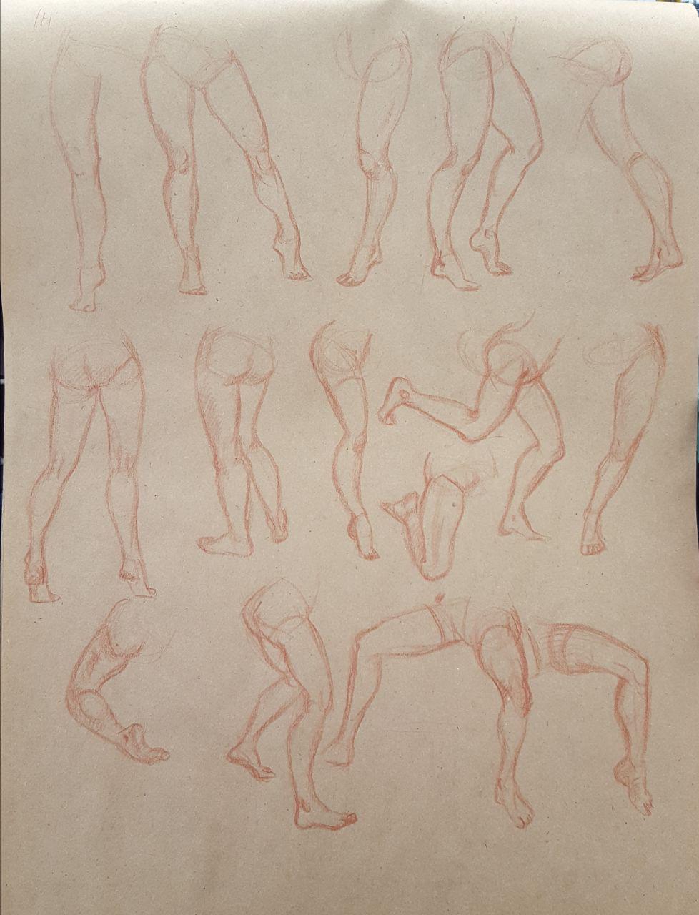 Body parts practice - image 3 - student project