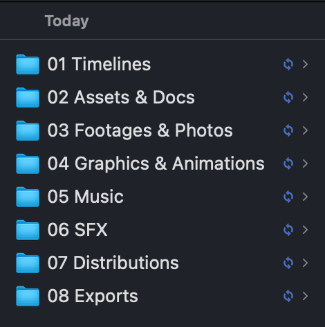 My Folder Structure Template - image 1 - student project