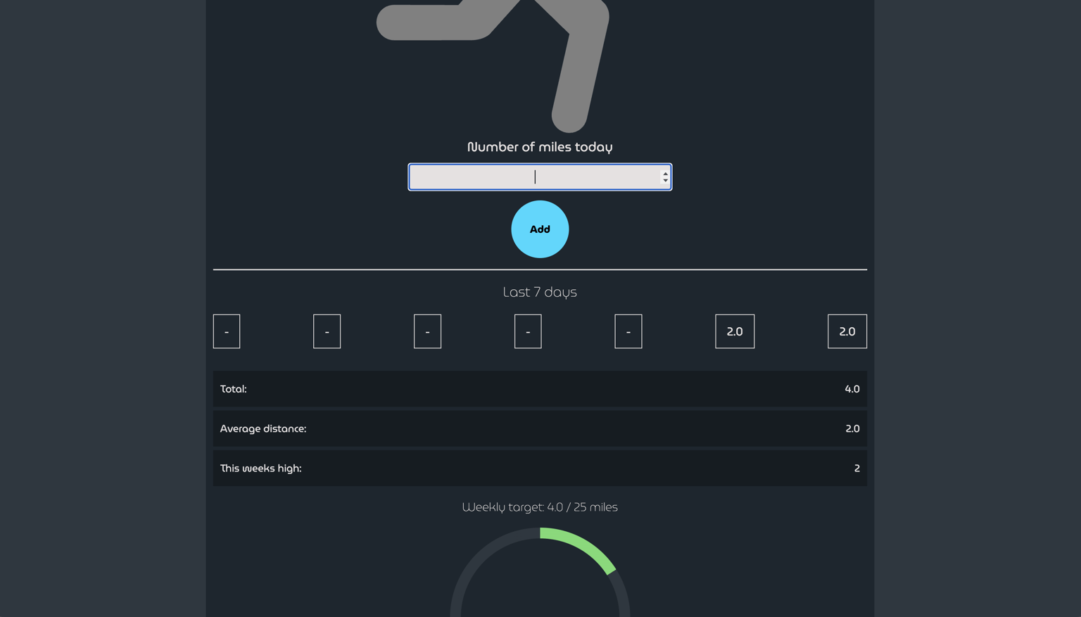 Running Tracker - image 1 - student project