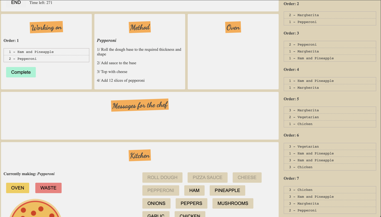 Speedy Chef - image 1 - student project