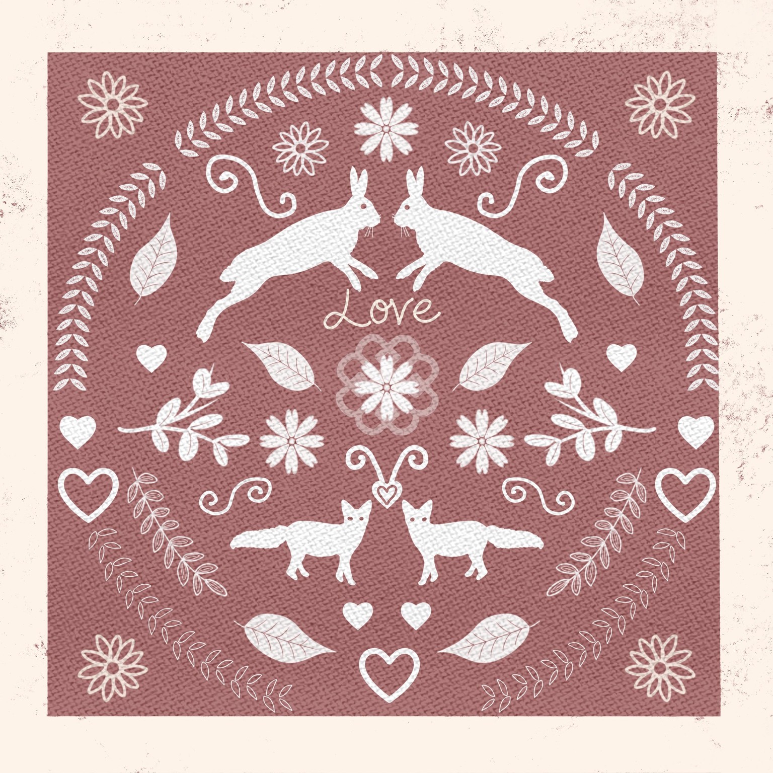 Folk art illustration - image 1 - student project
