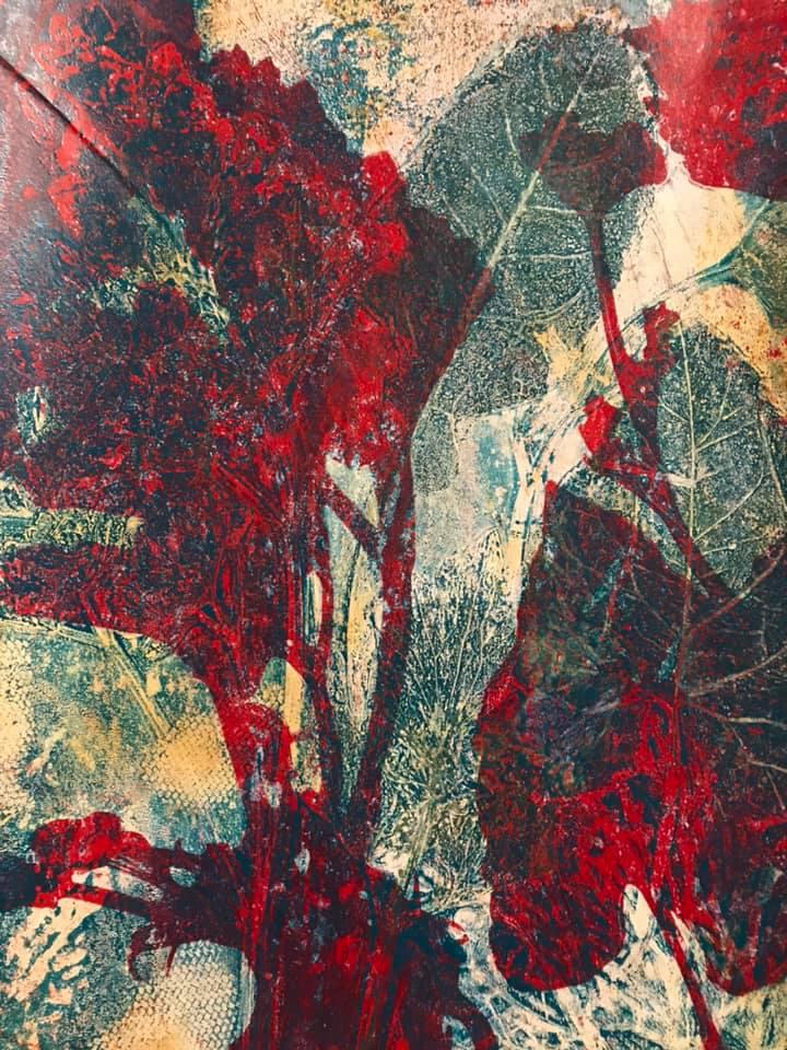Some of my first Gelli Plate prints! - image 1 - student project