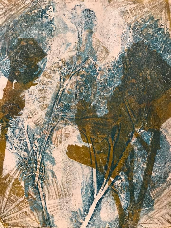 Some of my first Gelli Plate prints! - image 7 - student project