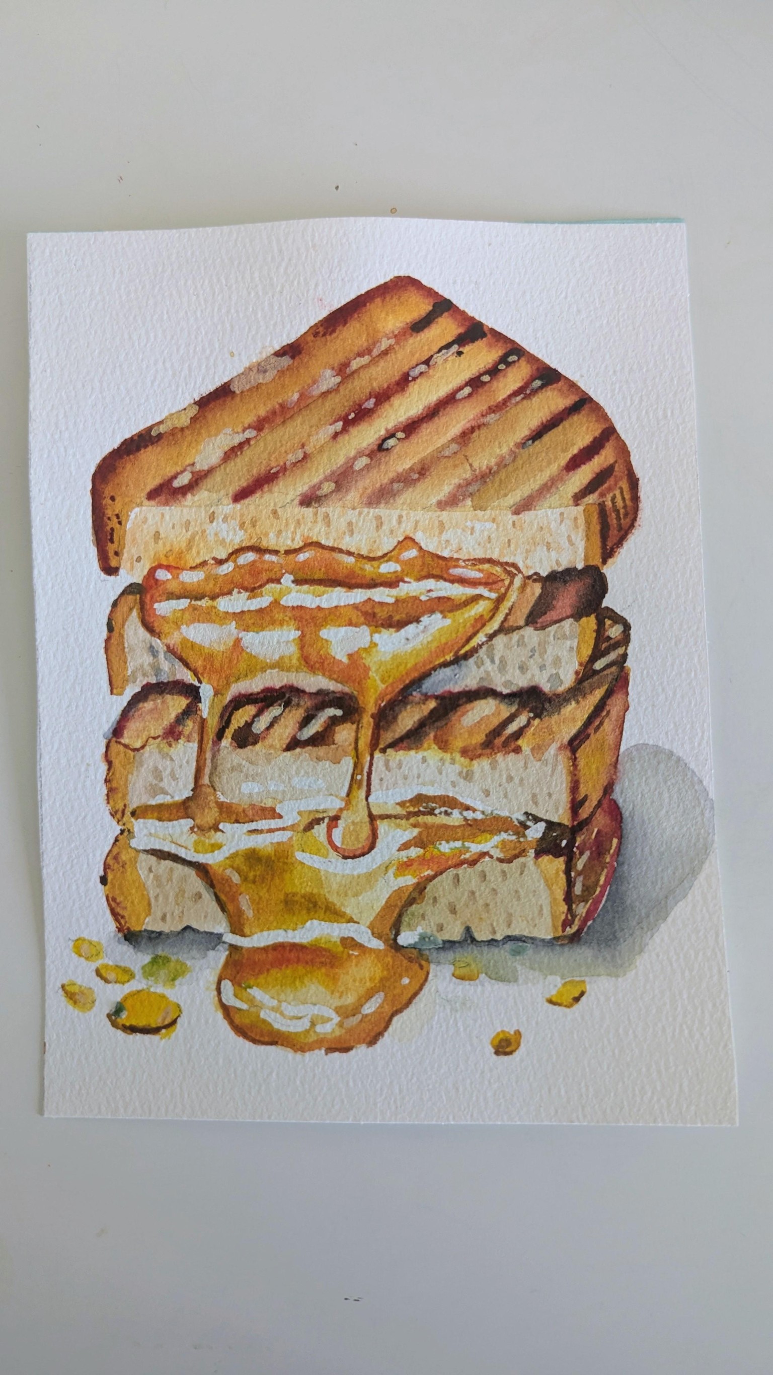 7 Day Watercolor Challenge - 7 Days of Realistic Watercolor Food Illustration - image 1 - student project