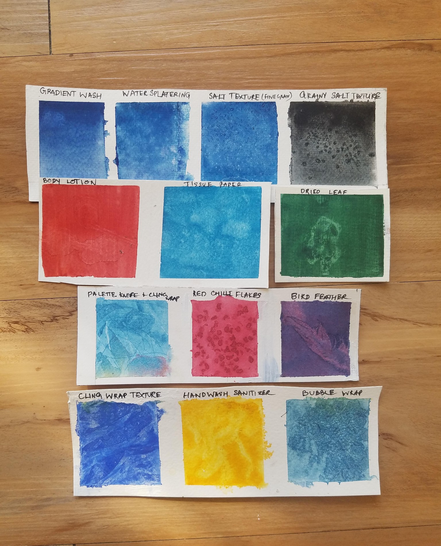 Watercolor Textures & Frozen Lakes - image 1 - student project