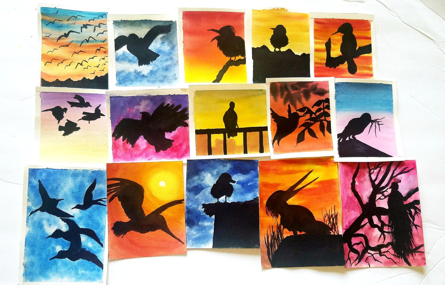 LET's FLY OFF for 15 days in Watercolors - image 1 - student project