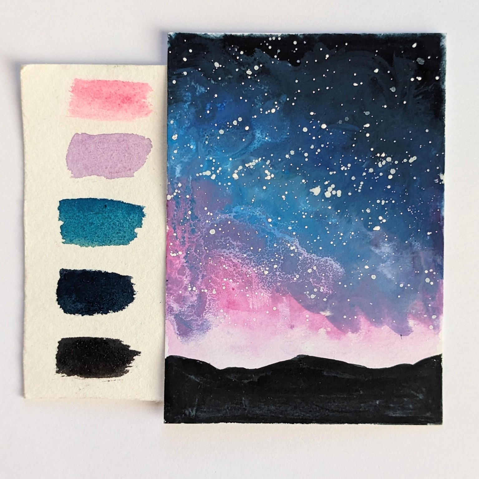 Watercolor Collections: Scroll Stopping Color-Themed Artwork - image 1 - student project