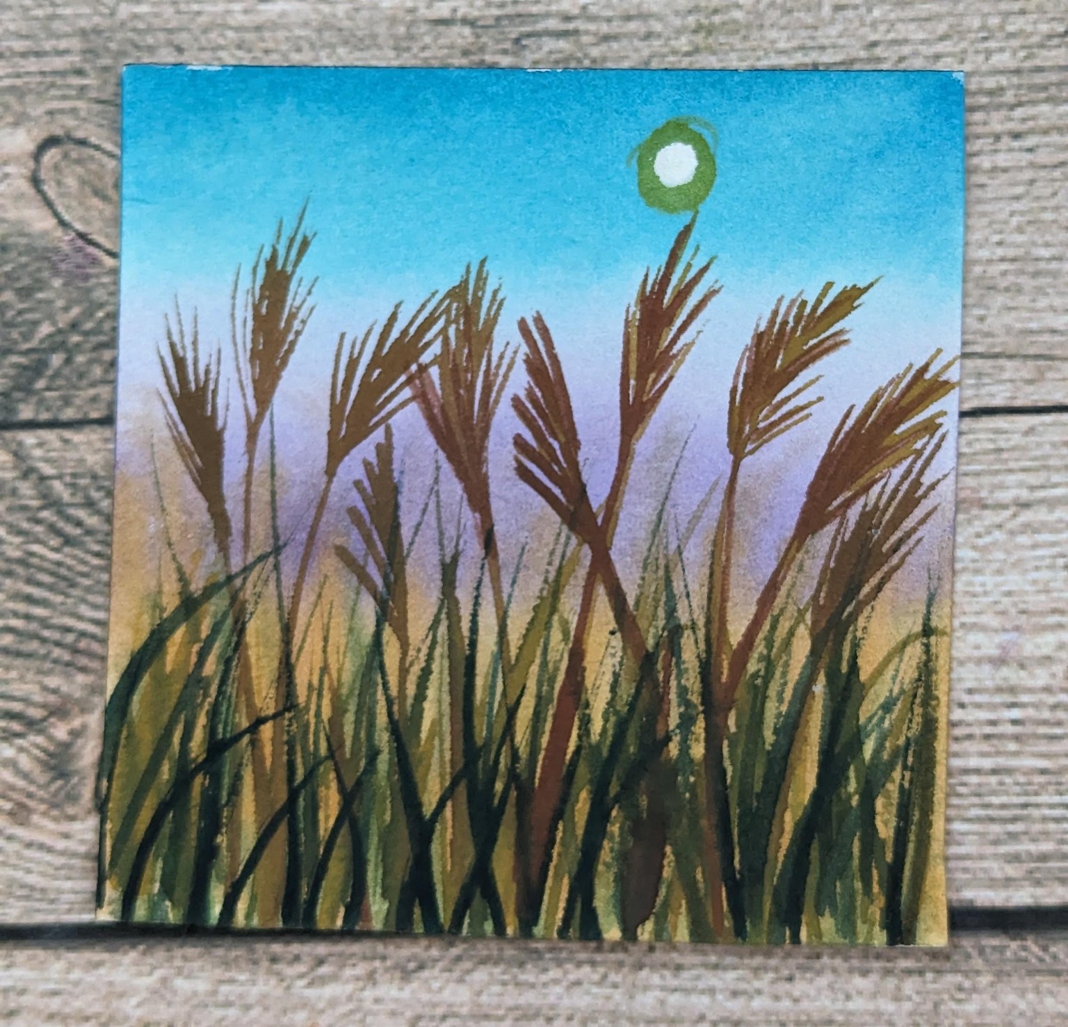 Learn to Paint Tranquil Blue Skies with Watercolor - A 21 Day Challenge - image 17 - student project