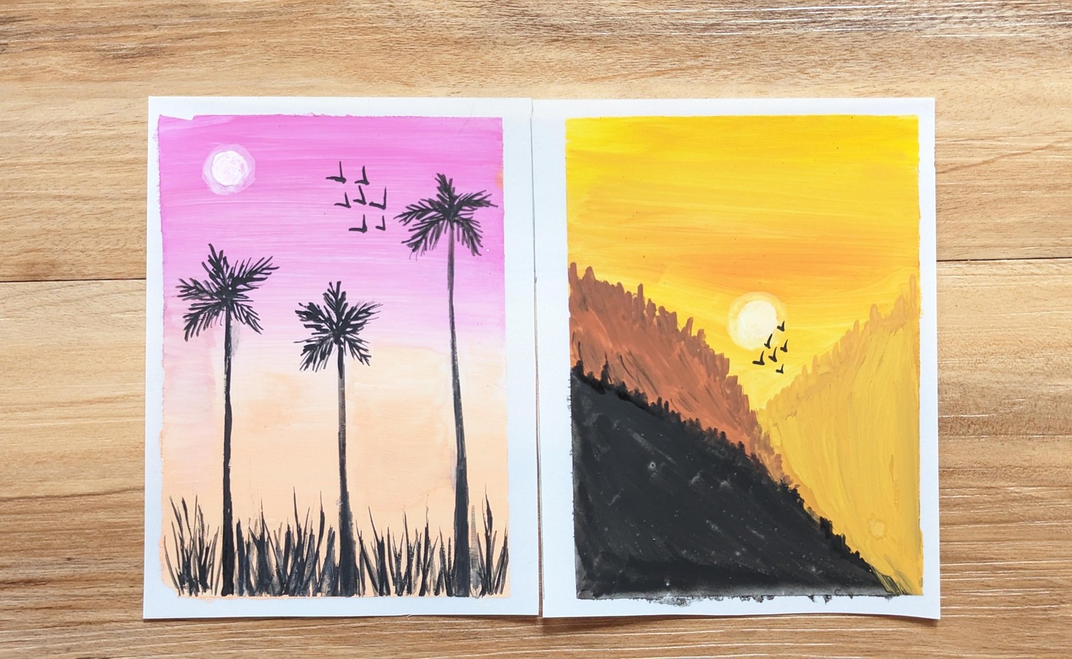 Poster Color : 10 Days Of Poster Color Painting - image 1 - student project