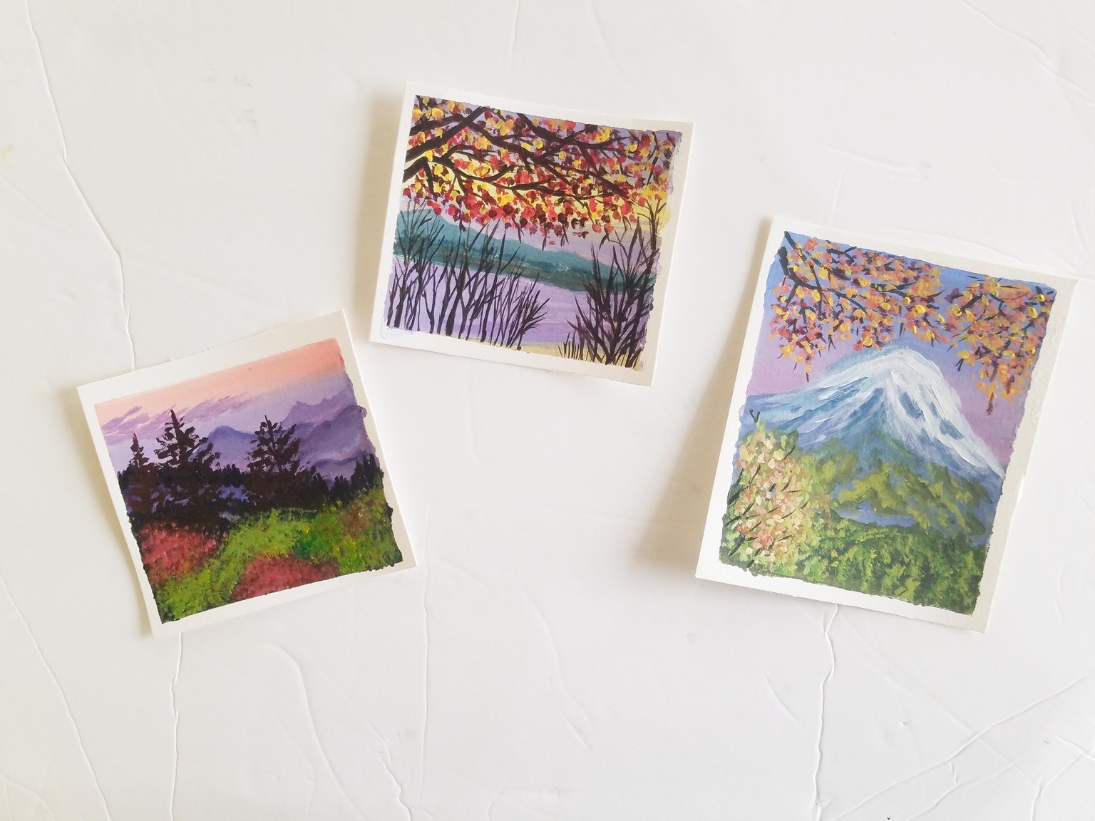 Autumn in Acrylics: Paint 3 Beautiful Landscapes Inspired by the Season - image 2 - student project