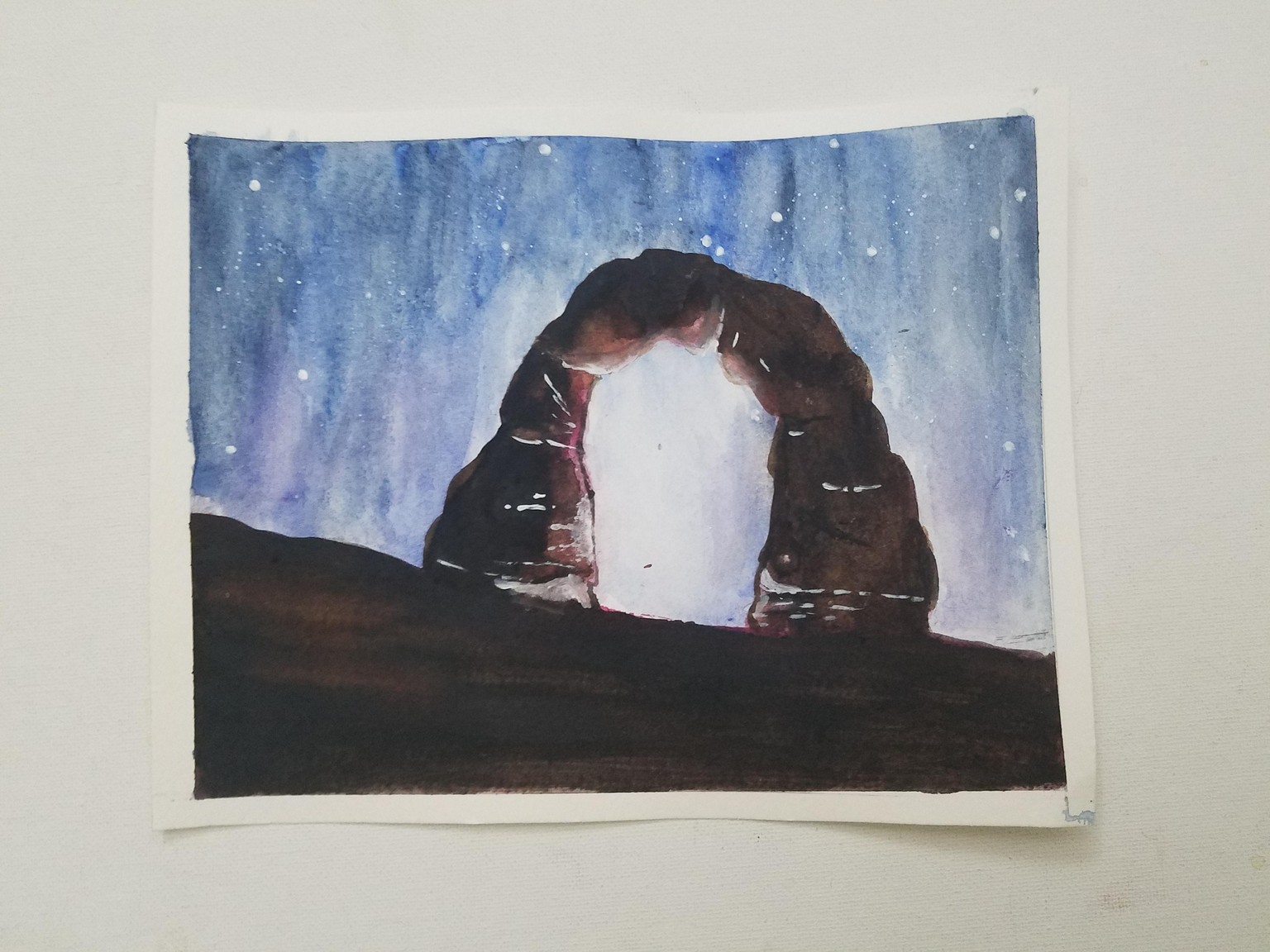 Watercolor Galaxies : Must Know Techniques for Landscape Paintings that Stand O - image 2 - student project