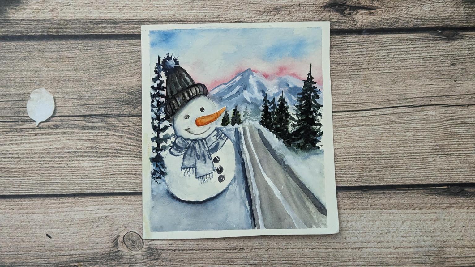 Holiday Watercolor Dreams: Unleashing AI Creativity with Bing Chat - image 2 - student project