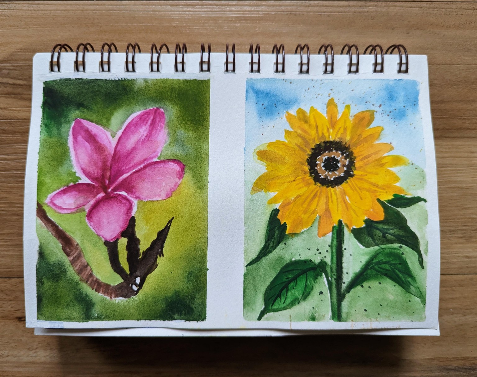 FloralScapes: Capturing the Essence & Beauty of Flowers with Watercolors - image 6 - student project