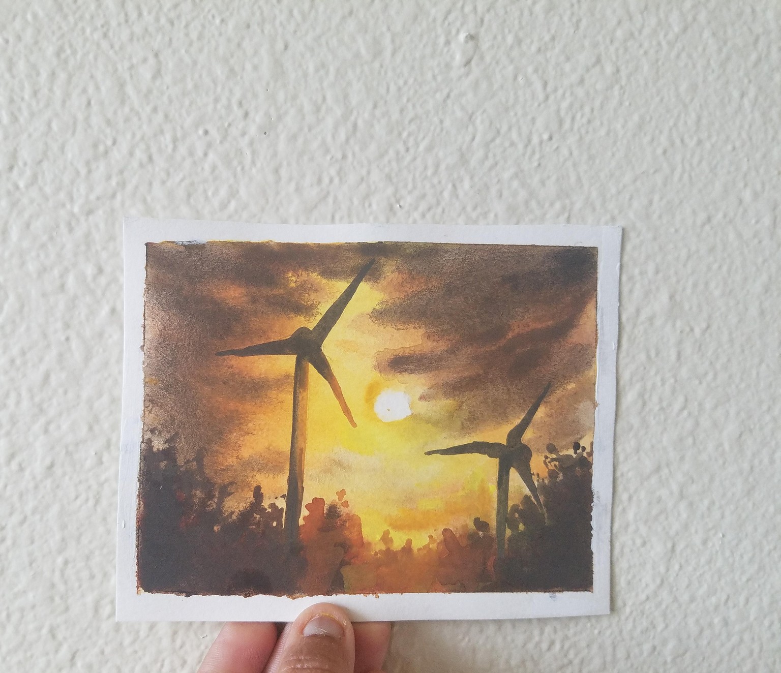 Summer Landscapes and beaches-Using Watercolors - image 3 - student project