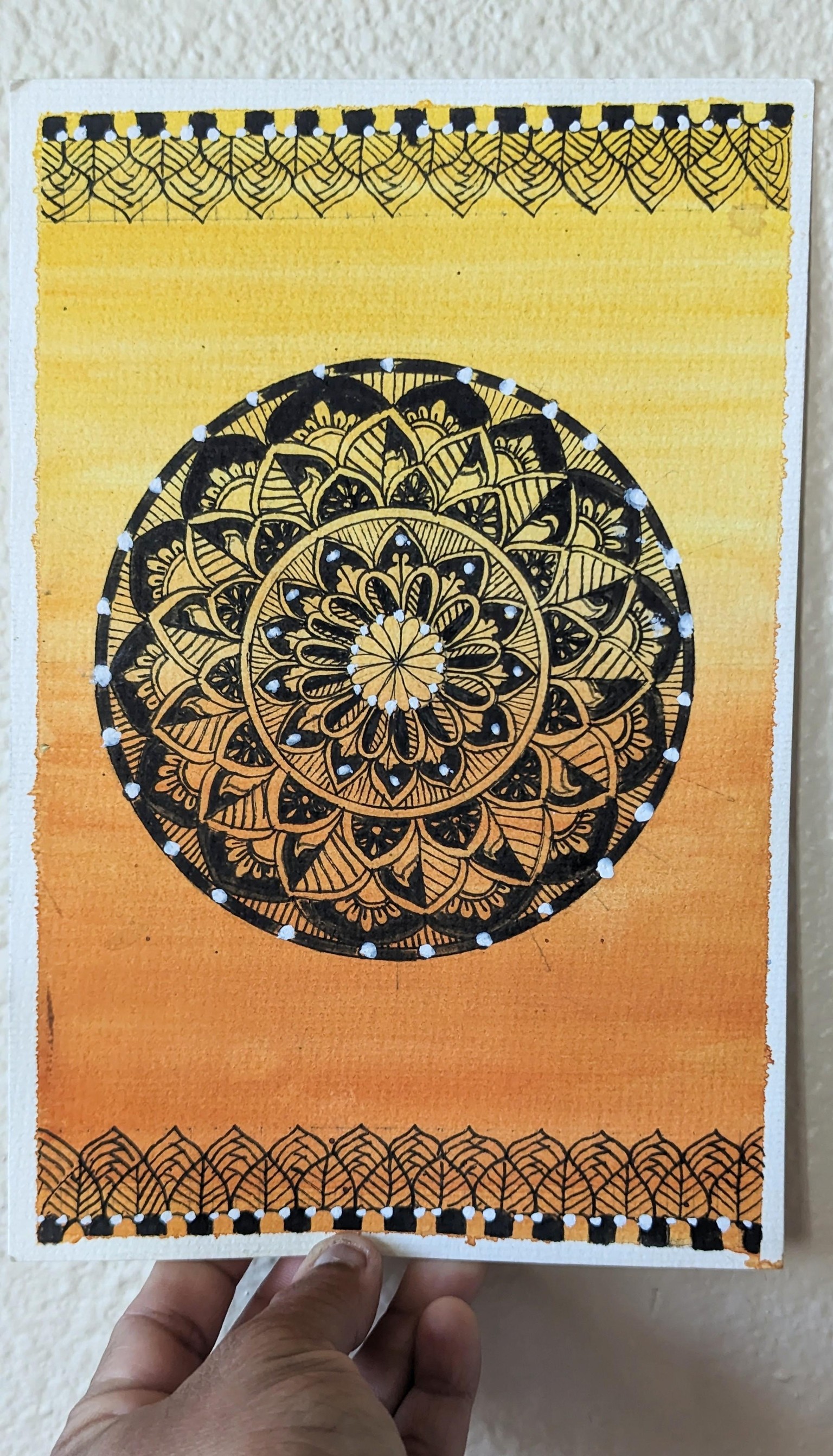 Watercolor Mandala - Basics to Masterpiece - image 1 - student project