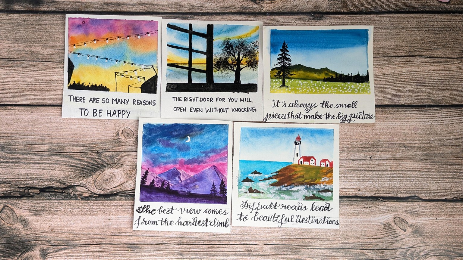 30 Day's of Self Reflection & Self Care with Watercolor Art - image 3 - student project
