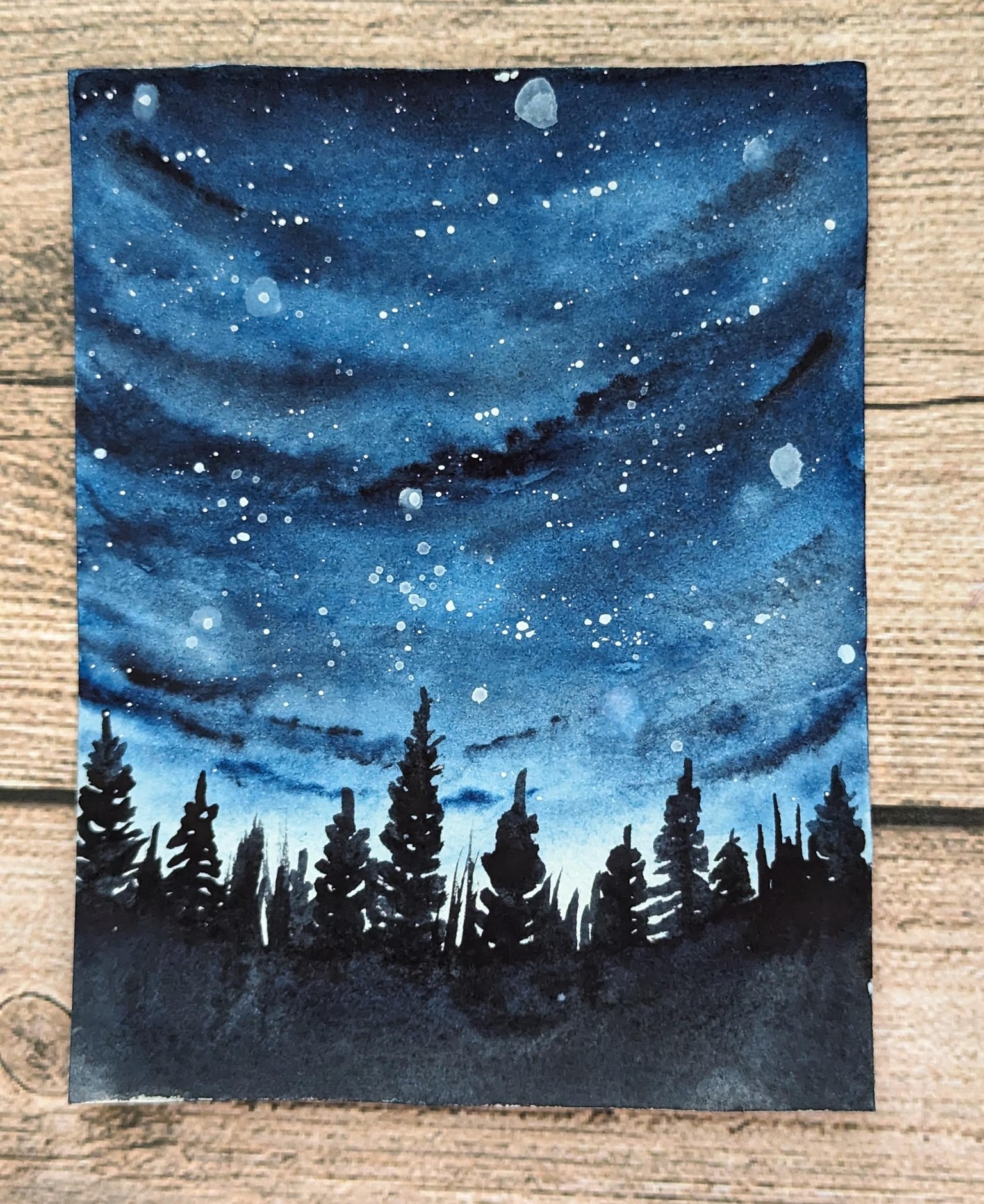 Learn to Paint Tranquil Blue Skies with Watercolor - A 21 Day Challenge - image 9 - student project