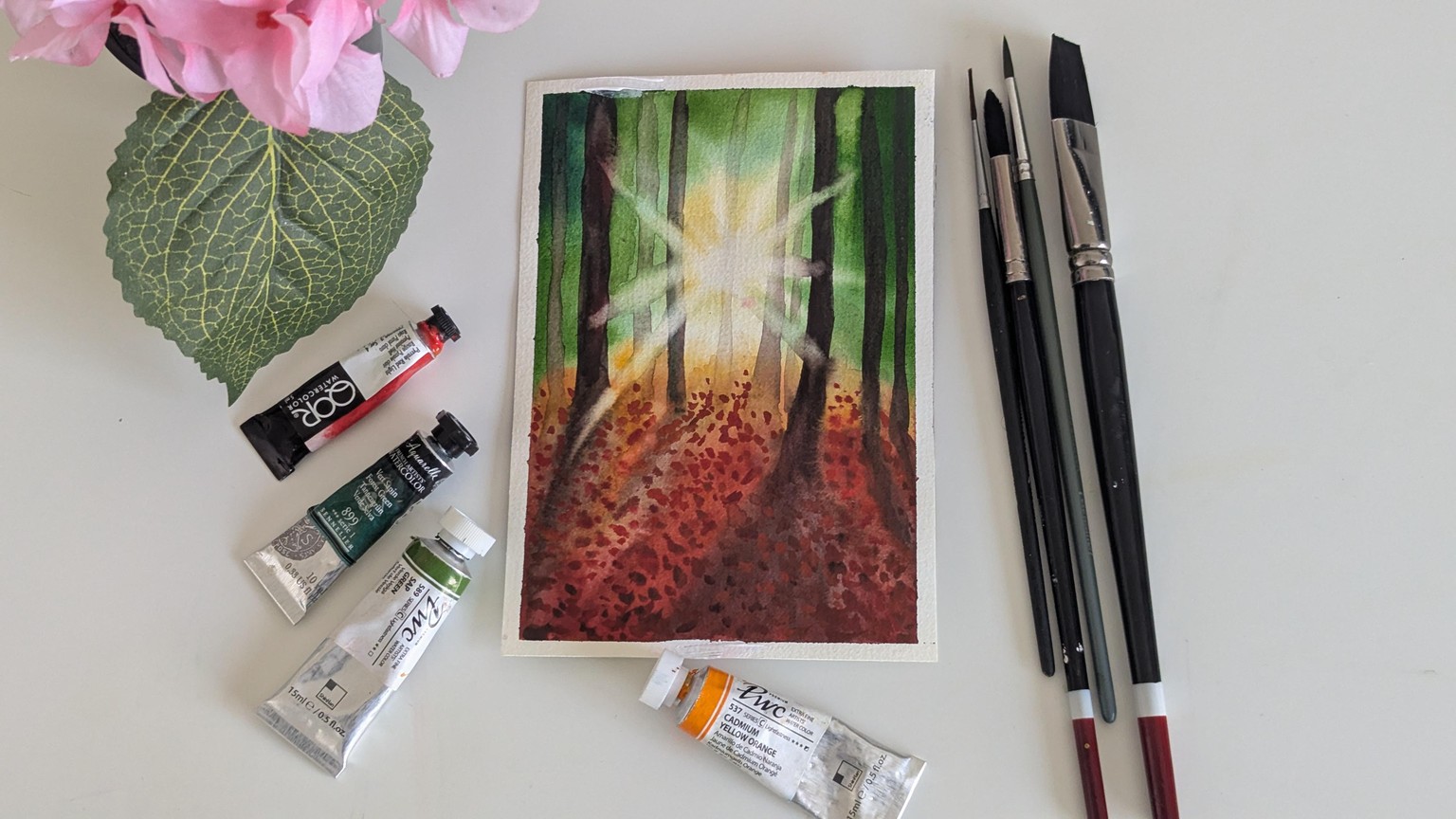 Autumn Light In the Woods - image 1 - student project