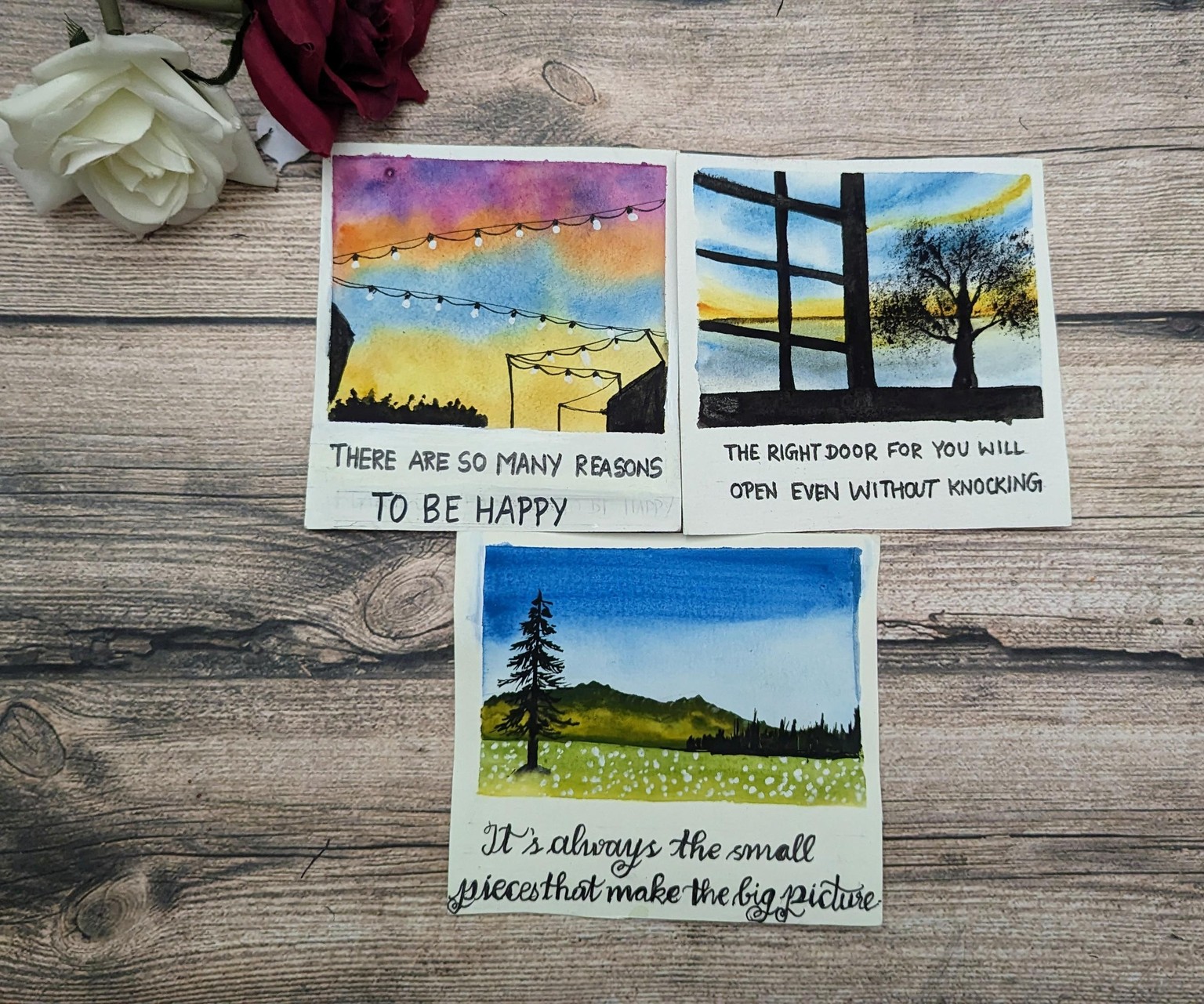 30 Day's of Self Reflection & Self Care with Watercolor Art - image 4 - student project