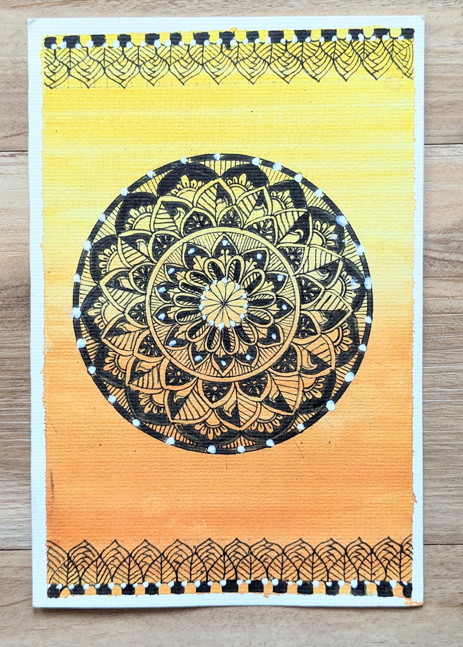 Watercolor Mandala - Basics to Masterpiece - image 2 - student project