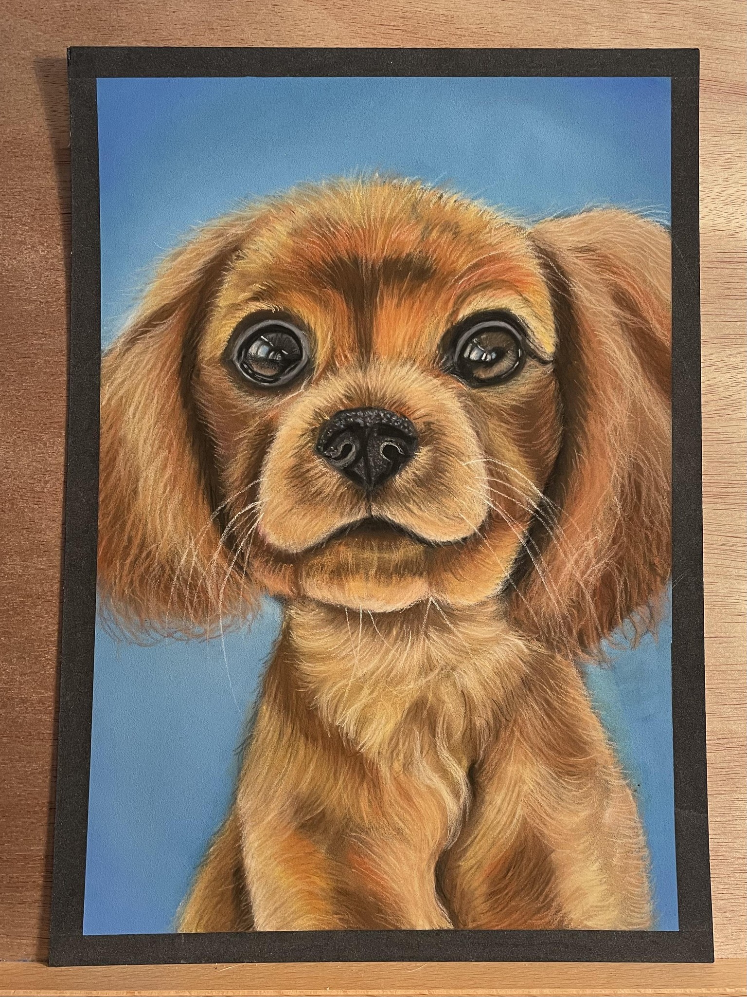 First time (pastel)portret - image 1 - student project