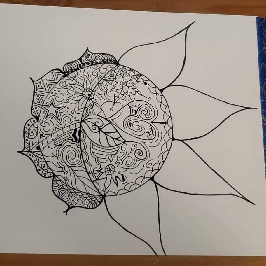 Zentangle Attempt One - image 1 - student project