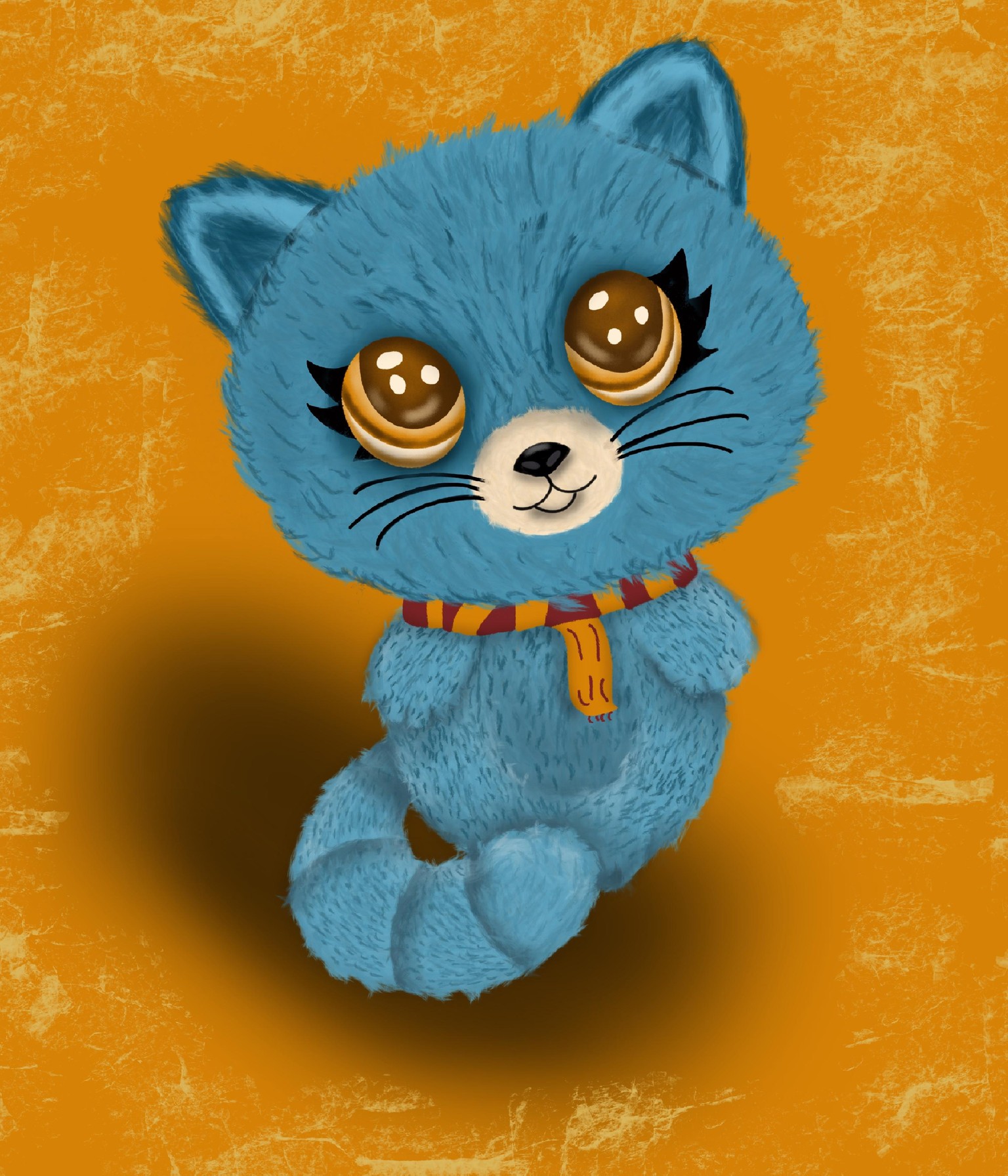Blue cat - image 1 - student project
