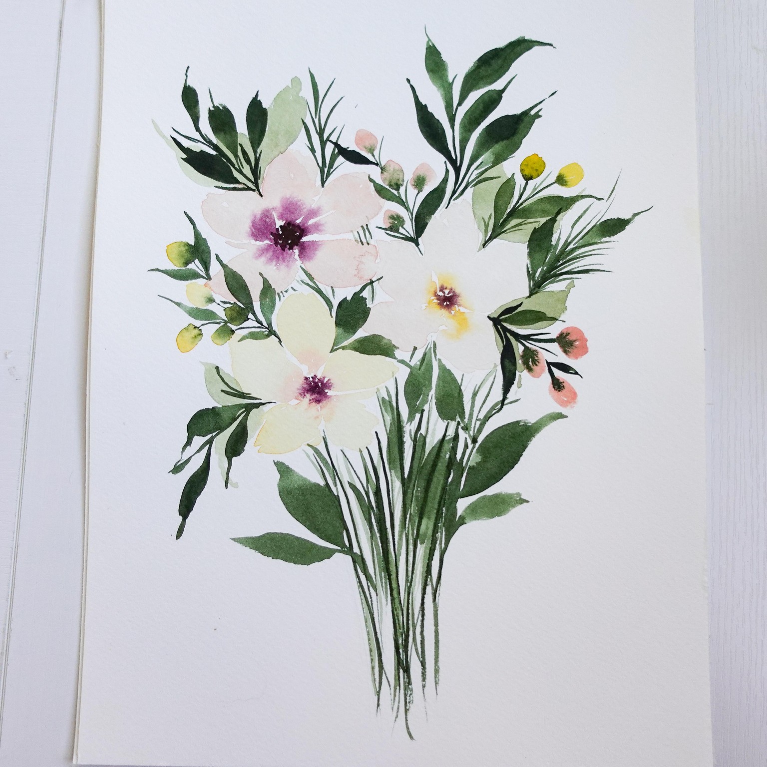 Loose Floral Compositions & Bouquets - image 2 - student project