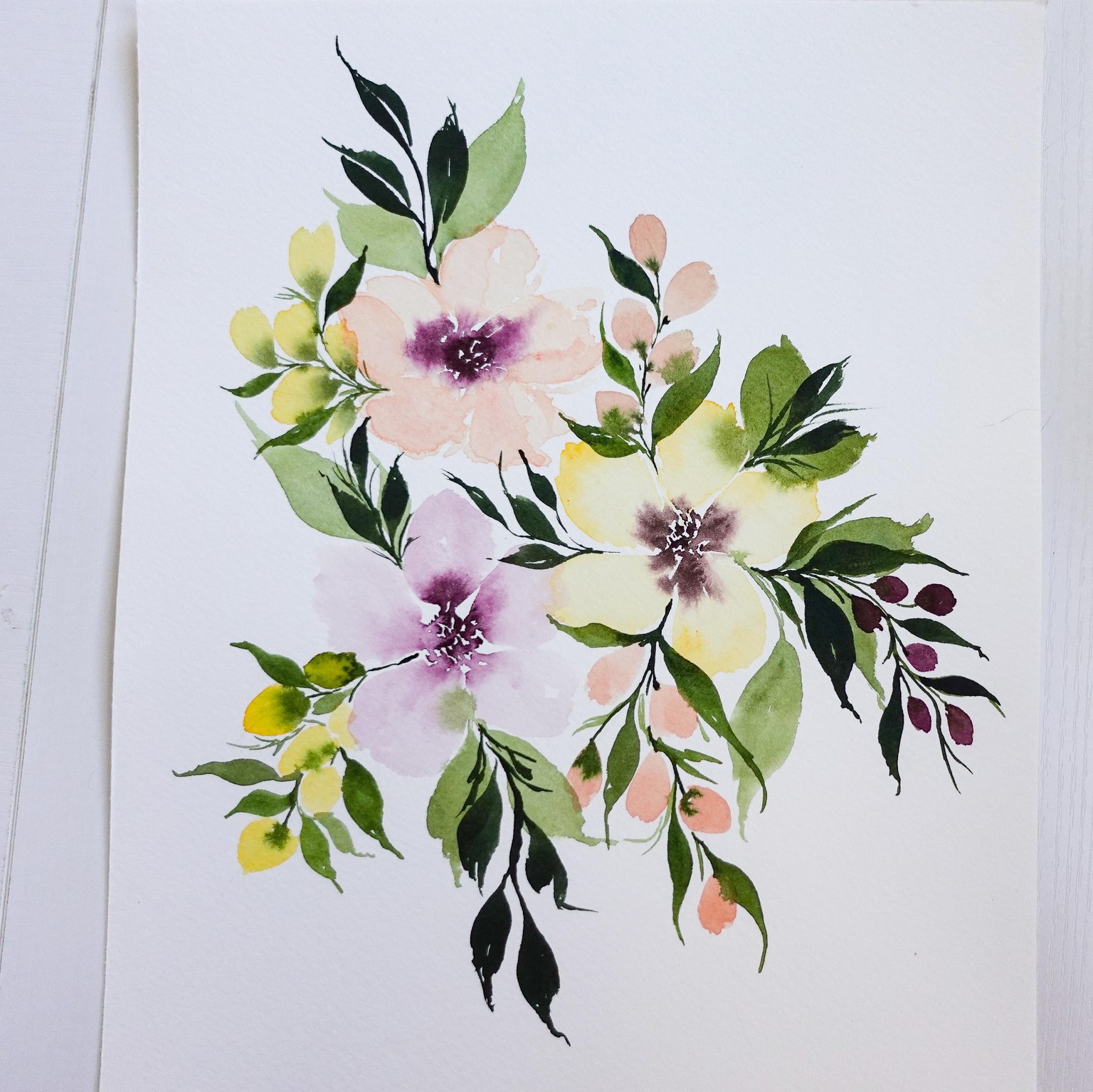Loose Floral Compositions & Bouquets - image 1 - student project