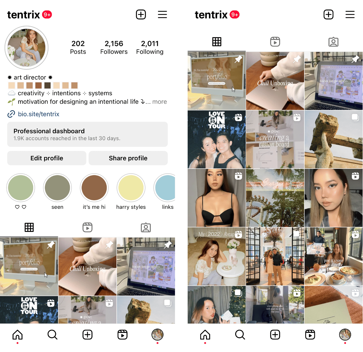 Project: My 2023 IG Profile - image 1 - student project