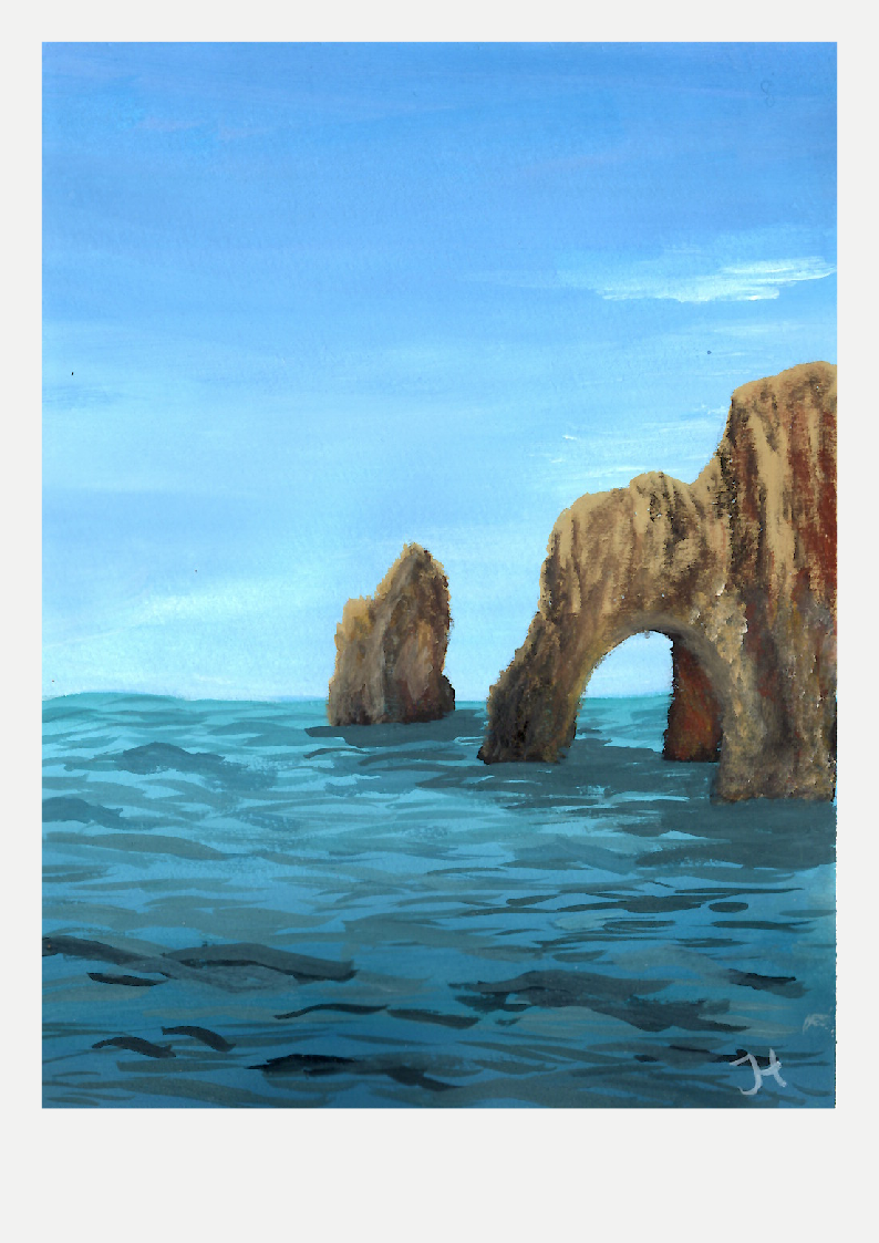 Let's Paint a Seascape with Gouache - image 1 - student project