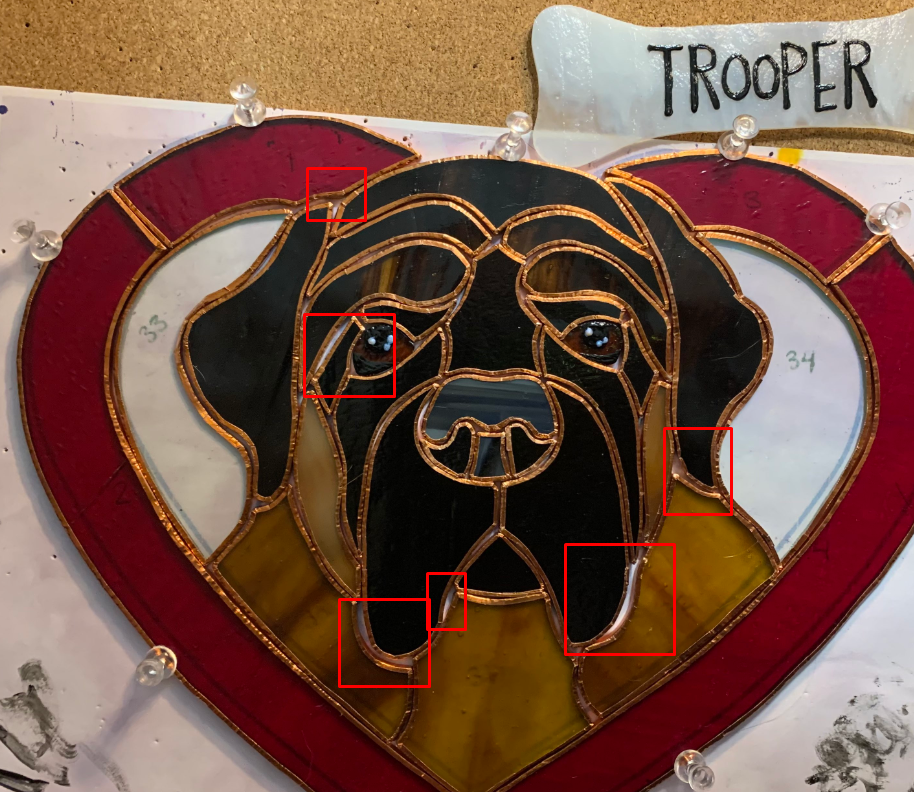 Stained Glass Butterfly & Pet Portrait - image 7 - student project