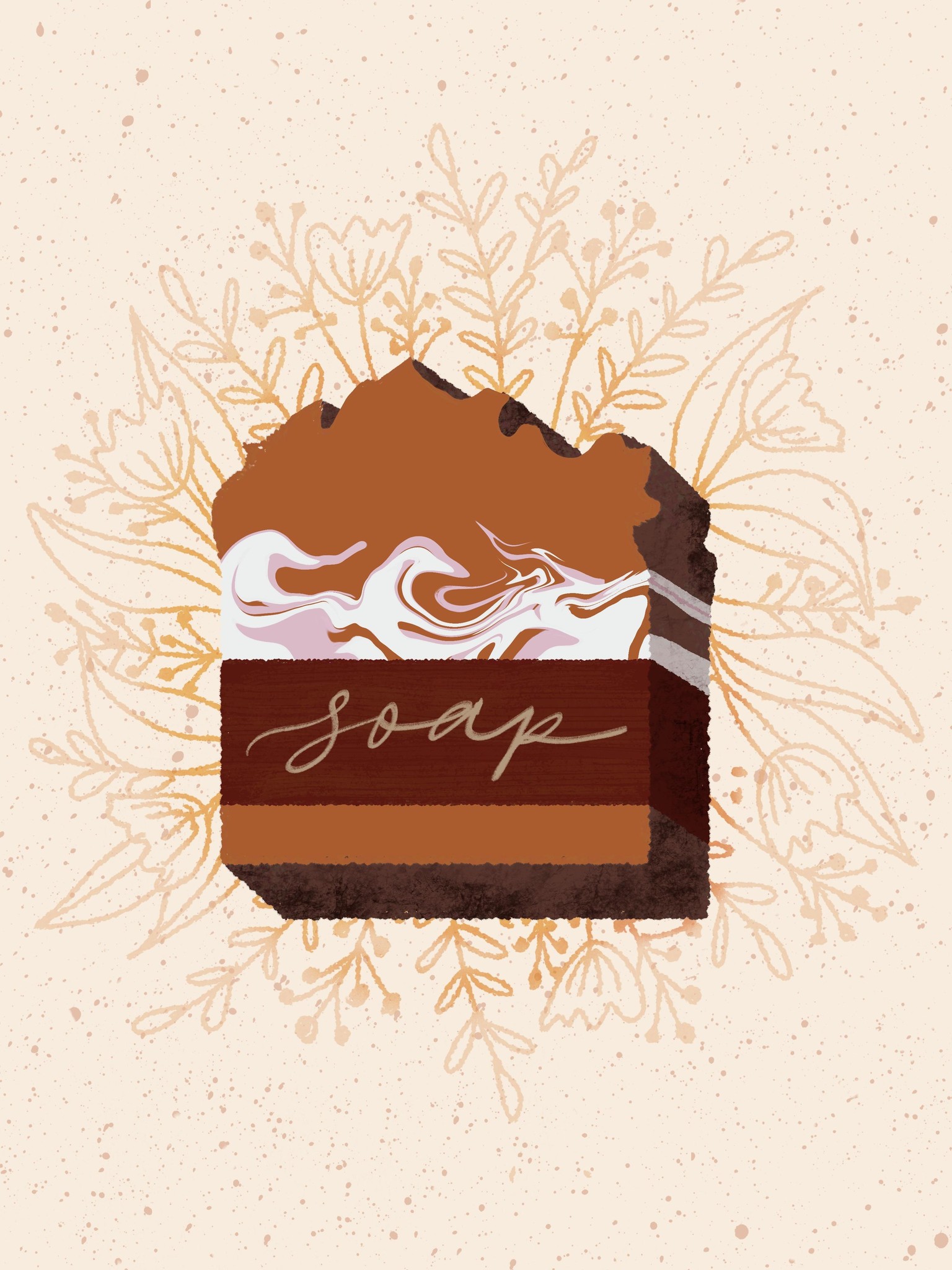 Skincare illustration - image 1 - student project