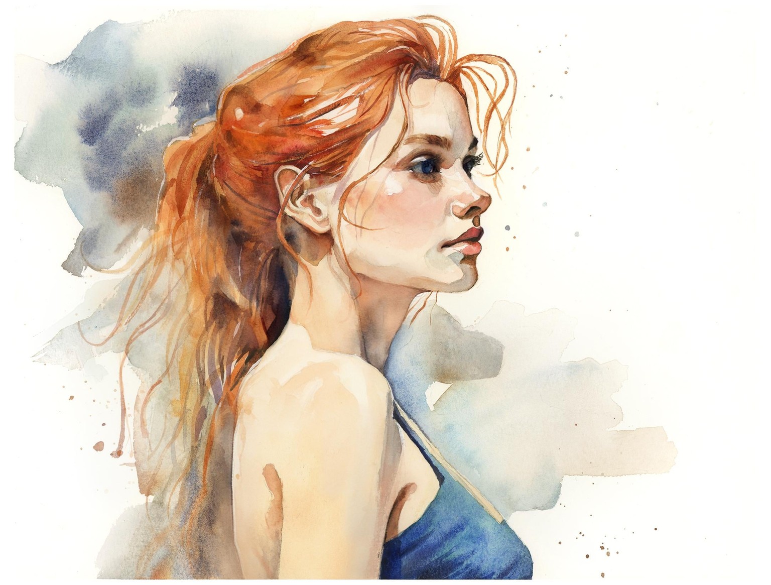 Watercolor Portraits: Techniques for Creating Light, Depth & Emotion - image 1 - student project