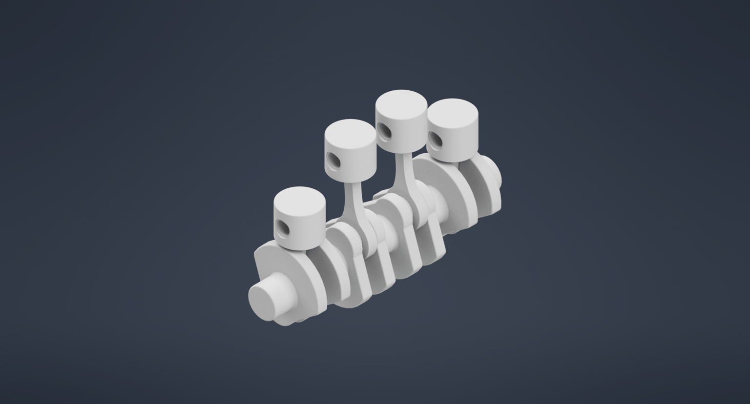 engine piston - image 1 - student project