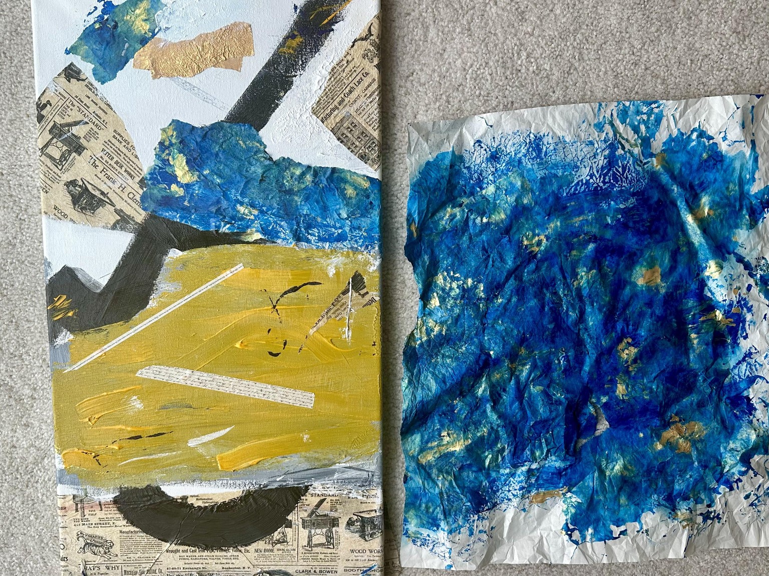 Mixed Media Collage - image 2 - student project