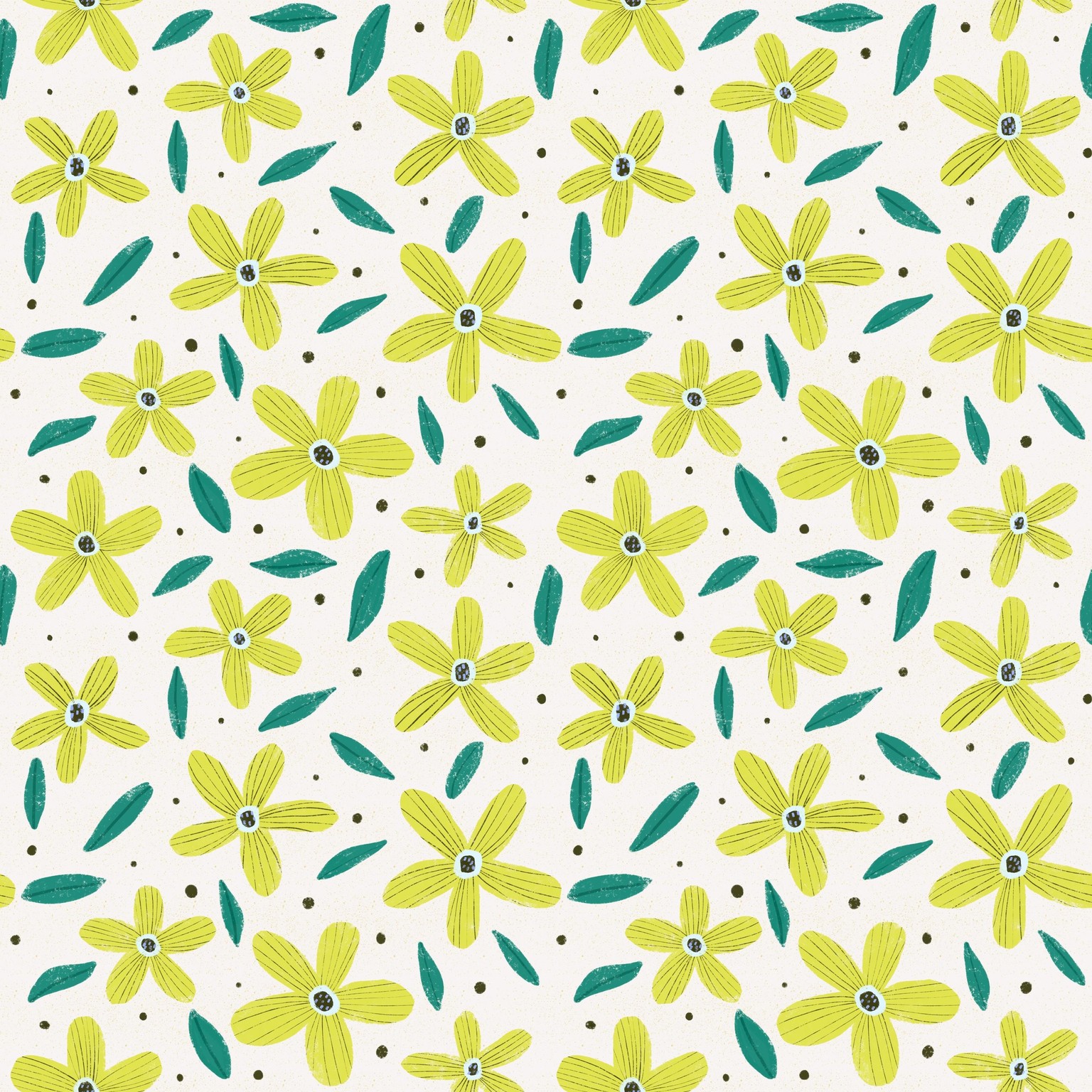 Floral pattern - image 1 - student project