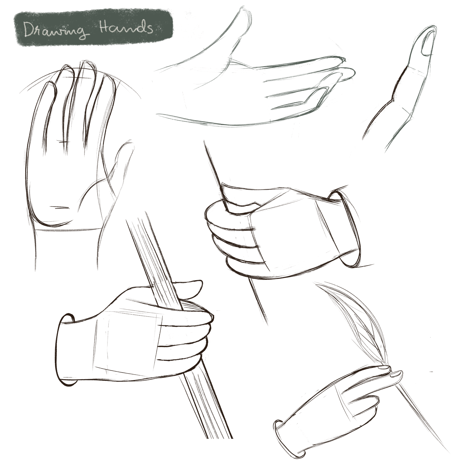 Drawing Hands - image 1 - student project