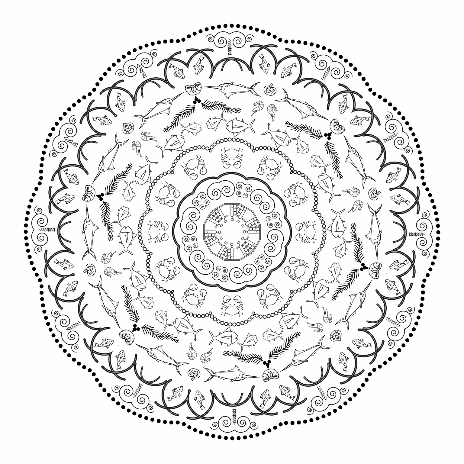 Mandala - image 1 - student project