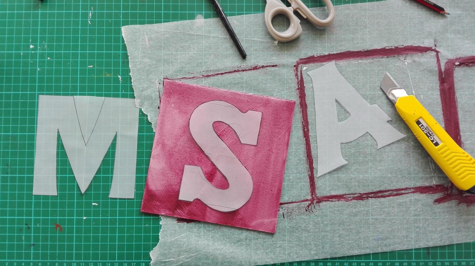 Painted Type - image 4 - student project